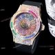 Bust Down Hublot Classic Fusion Takashi Murakami Rainbow Rose Gold Watch AAA Copy (8)_th.jpg